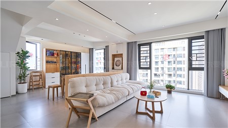 麗爾曼頓整裝| 16w整裝145m²現(xiàn)代極簡(jiǎn)北歐風(fēng)