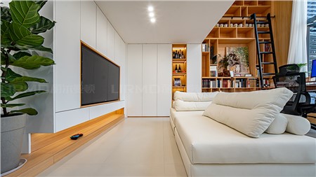 11w裝修84m²現(xiàn)代簡(jiǎn)約的家 | 麗爾曼頓全屋整裝