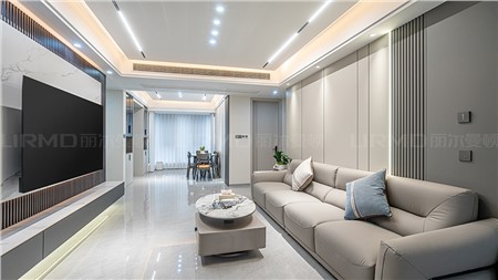 14.8w打造現代風格的家124m² | 麗爾曼頓全房全屋定制