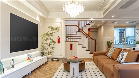 21w打造輕法式復古風格的家166m² | 麗爾曼頓全房全屋定制